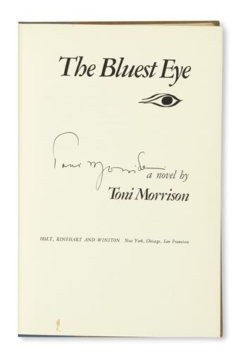 (LITERATURE.) Morrison, Toni. The Bluest Eye.